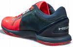 Head Sprint Pro 3.0 Indoor Neon Red / Midnight Navy